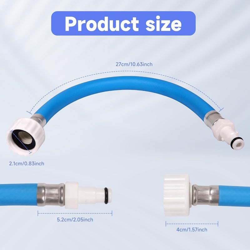 SeSicWe Flush Hose Fitting Kit for Yamaha WaveRunner Sport Jet Boat Compatible with Yamaha SR230 SX230 LX VX VXR FXHO VX110 VX Deluxe FX Cruiser Jet Ski GP1800 GP1300 AR190 - Image 3